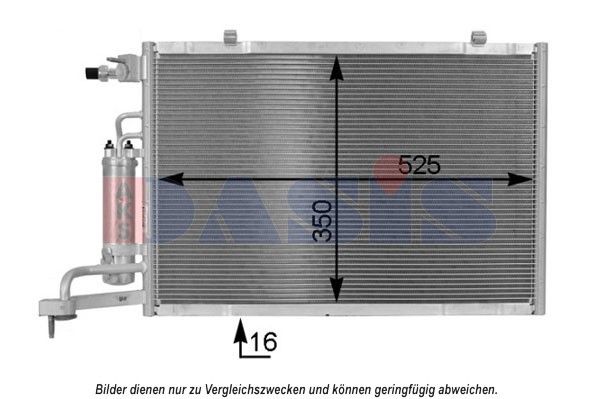 AKS DASIS kondensatorius, oro kondicionierius 092064N